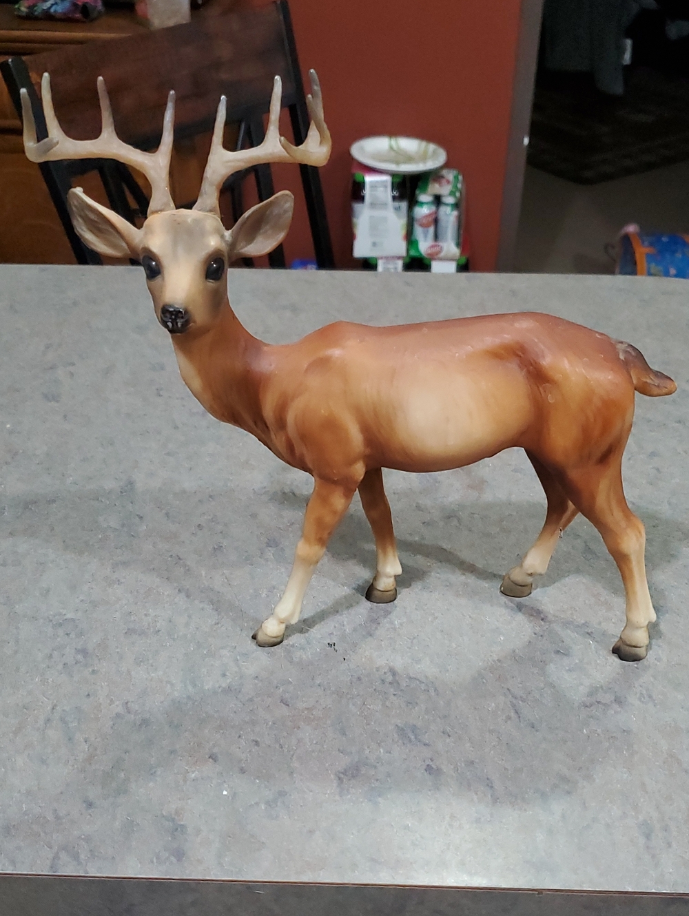 Vintage Buck Plastic Figure. Hong Kong 204